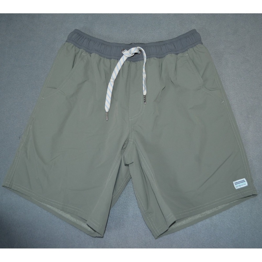 Live Forever Golf Hybrid Shorts Size Small Green Lined Drawstring Performance 7"